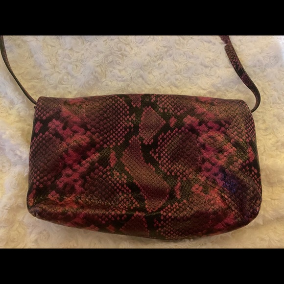 Michael Kors Snakeskin Clutch Handbag - Picture 2 of 5